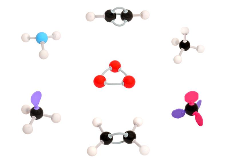 MODELO MOLECULAR ORBITAL, ORGÂNICA E INORGÂNICA C/ 178 PEÇAS