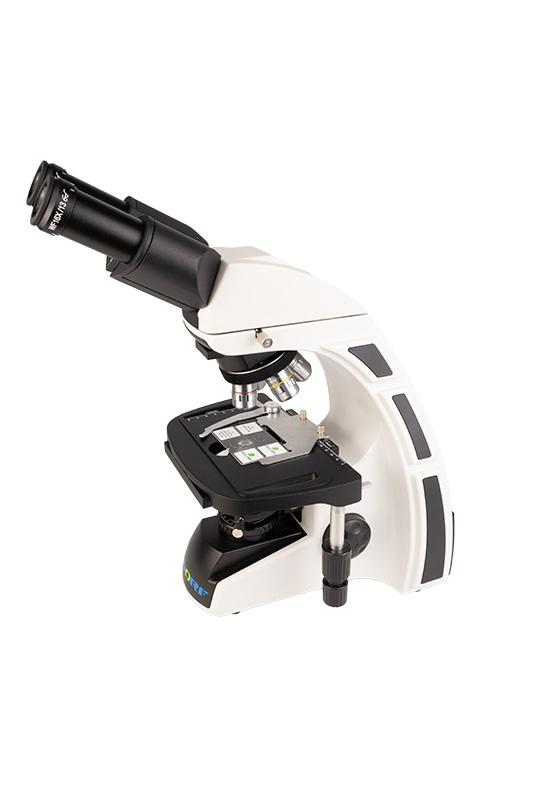 Microscópio Biológico Binocular Planacromático Infinito ICS (SISTEMA DE CORREÇÃO INFINITA) com Aumento de 40x a 1.600x e Iluminação de 5W