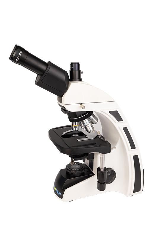 Microscópio Biológico Trinocular Planacromático Infinito ICS (SISTEMA DE CORREÇÃO INFINITA) com Aumento de 40x a 1.600x e Iluminação de 5W 